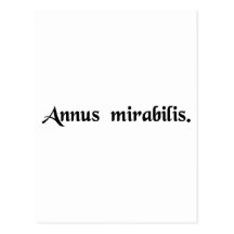 Année des merveilles cartes postales