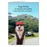 Anniversaire drôle de chien/laboratoire pour le cy cartes