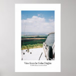 Ansicht vom Golanhöhen Posterdrucke