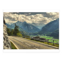 Ansicht von Meiringen die Schweiz und Schweizer Al postkarten