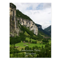 Ansicht von Trummelbach Fällen, Lauterbrunnen CH postkarten