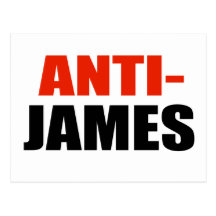 ANTI-JAMES POSTKARTEN