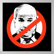 Anti-McCain Plakat/besonders angefertigt