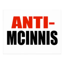 ANTI-MCINNIS POSTKARTEN