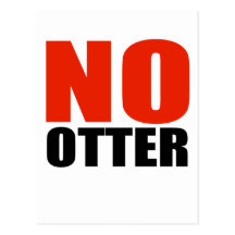 ANTI-OTTER POSTKARTEN