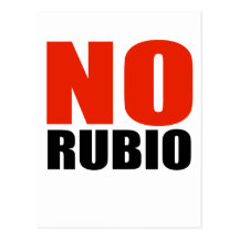 ANTI-RUBIO POSTKARTE