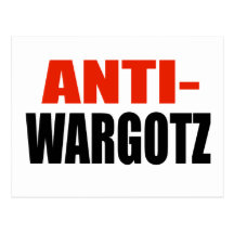 ANTI-WARGOTZ POSTKARTE