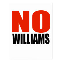 ANTI-WILLIAMS POSTKARTEN