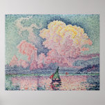 Antibes, Cloud rose, 1916 Poster