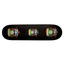 Antigua und Barbuda-Wappen Individuelle Skateboards