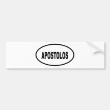 APOSTOLOS ADHÉSIF POUR VOITURE