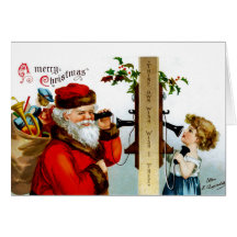 Appel à Père Noël Cartes De Vœux