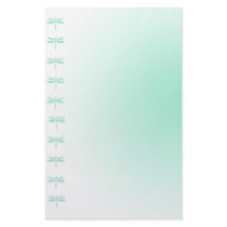 Aqua-Libellen-Schreibpapier