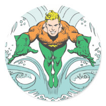 Aquaman, das vorwärts losstürzt