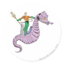 Aquaman reitet Seahorse