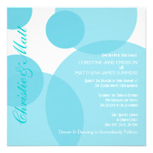 Aquamarine Champagne sprudelt moderne Hochzeits-Ei