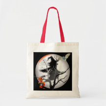 Araignée de batte de sorcière sac fourre-tout