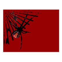 Araignée de Redback Carte Postale