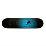 Araignée noire de Halloween sur le Web Planches À Roulettes Customisées