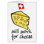 Arbeit für Käse-Karte