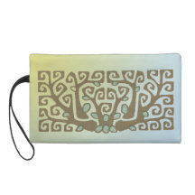 Arbre de Nouveau d'art Pochette Avec Dragonne