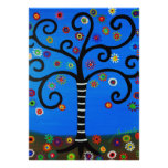 Arbre des invitations de bat mitzvah de barre de l