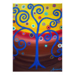 Arbre des invitations de bat mitzvah de barre de l