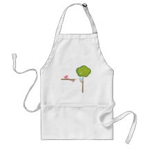 Arbre et oiseaux tabliers