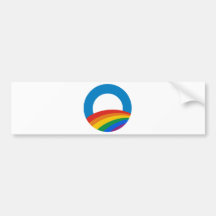 Arc-en-ciel d'Obama Adhésif Pour Voiture