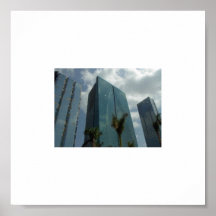 Architecture en verre C #1 de Miami Posters