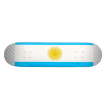 Argentinien-Flagge Individuelle Skatedecks