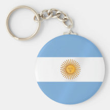 Argentinische Flagge von Geschenken Argentiniens A Schlüsselbänder
