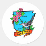 Arkansas Runder Sticker