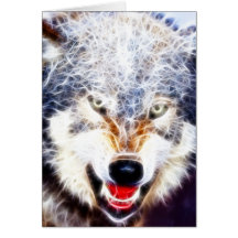 Arktischer Wolf Karte