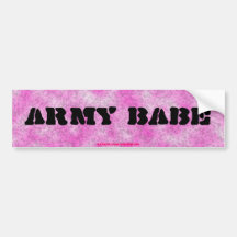 Armee-Baby-Rosa Tarnungs-Autoaufkleber