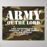 Armée du seigneur affiches