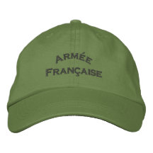Armée, Française Chapeaux Brodés