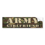 Armee-Freundin-Autoaufkleber autoaufkleber