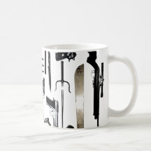 Armes de zombi tasses