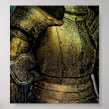 Armor of Medieval Knight Print