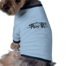 Art 121 Mercedess 190 SL Hund T-shirts