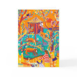 Art Card: Relaxing Red Pandas karten