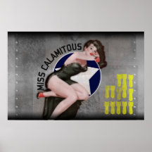 Art de bombardier affiche