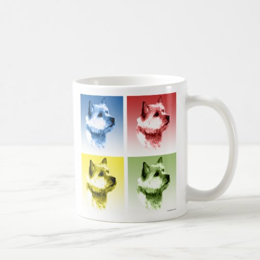 Art de bruit de Norwich Terrier Tasses À Café