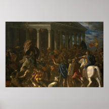 Art de Nicolas Poussin Affiche