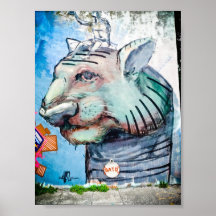 Art de rue à Buenos Aires - EL Gato Posters
