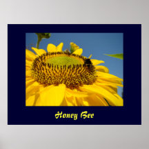Art de toile de jardin de tournesol d'impression d poster
