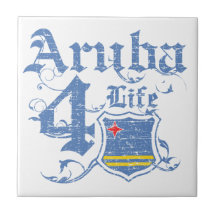 Aruba pendant la vie carreau en céramique