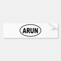 ARUN AUTOCOLLANT POUR VOITURE