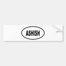 ASHISH AUTOCOLLANT POUR VOITURE